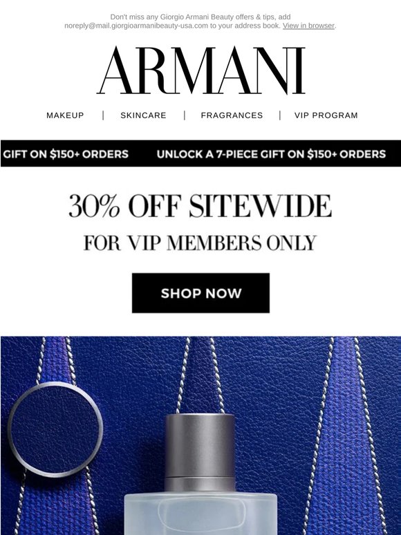 Unlock 30% Off Sitewide & A 7-Piece Gift
