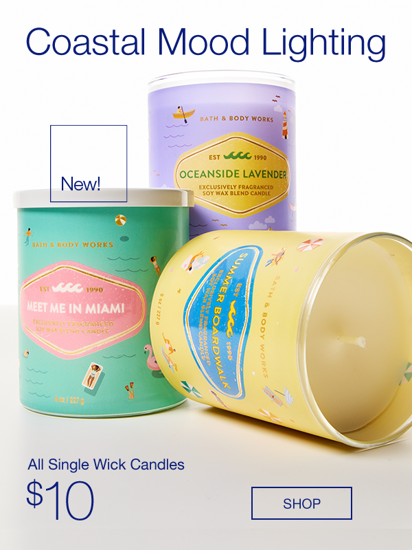 $10 Single Wicks. SHOP