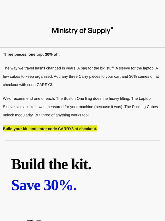 CARRY3 - A Promotion