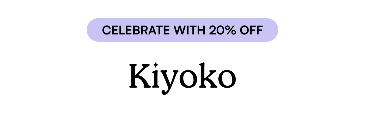 Celebrate With 20% Off