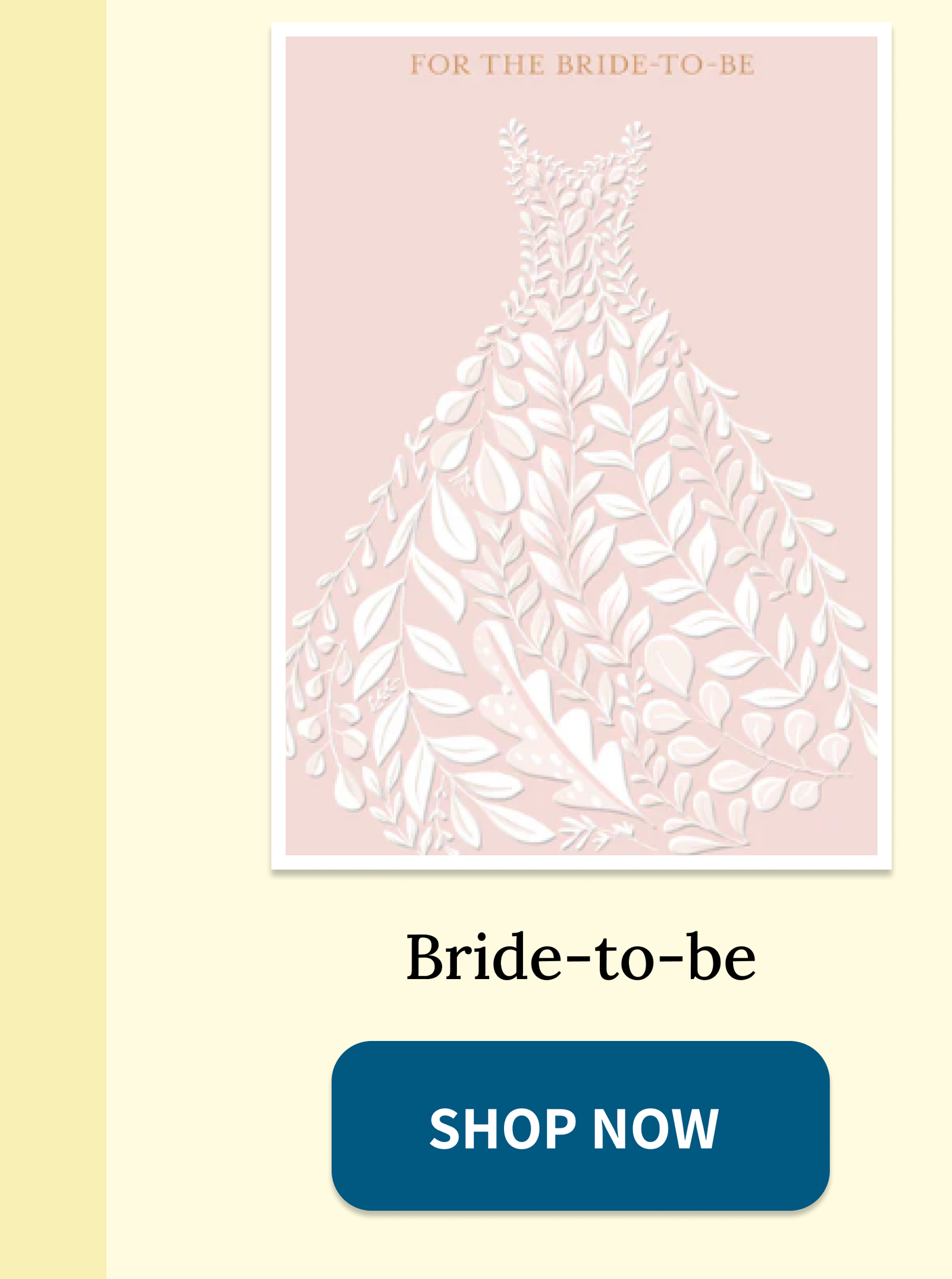 Bride to be