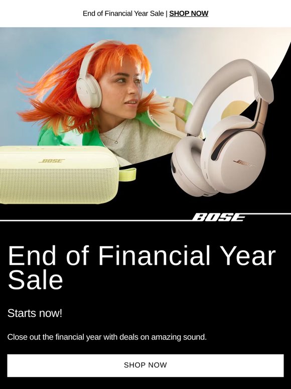 The End of Financial Year Sale starts NOW!