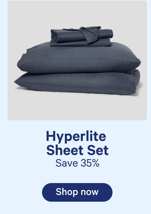 Hyperlite sheet set