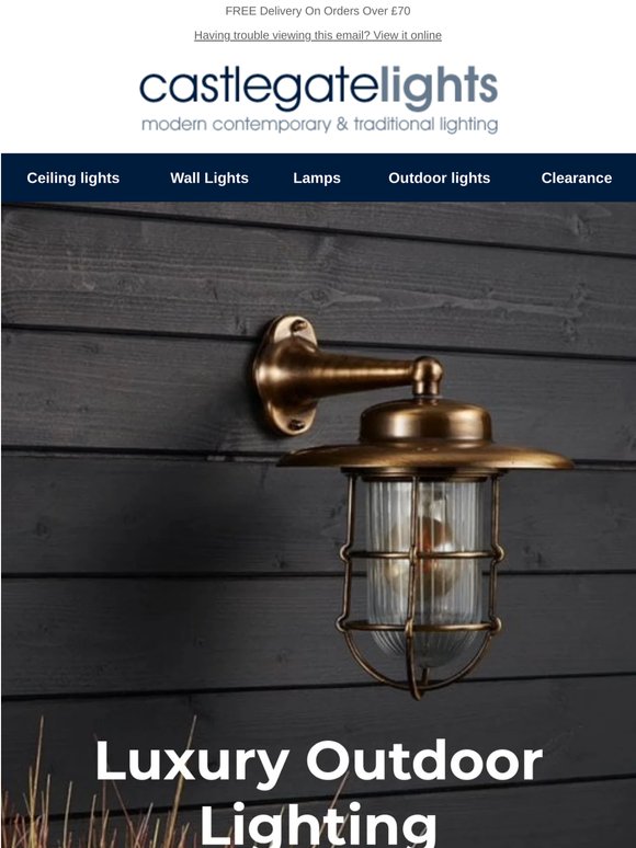 Luxury Outdoor Lighting
