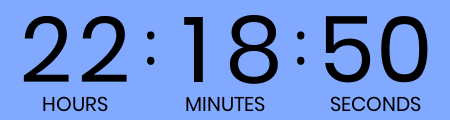 The countdown is on – secure your spot now →