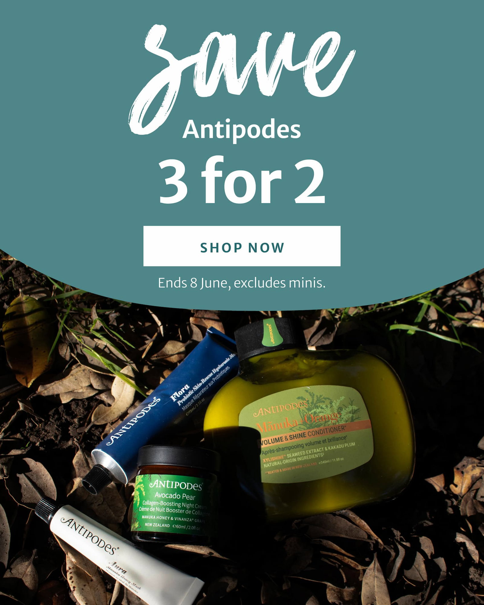 3 for 2 on Antipodes