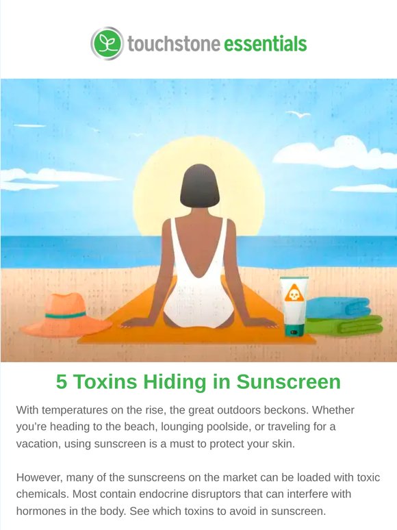 ⚠️ 5 Toxins to Avoid in Sunscreen