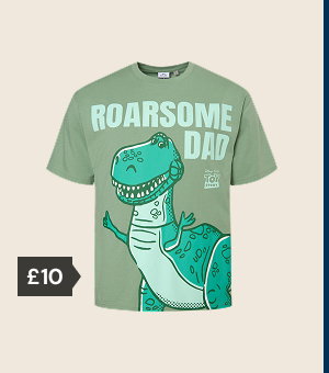 Toy Story Rex Roarsome Dad T-shirt £10.
