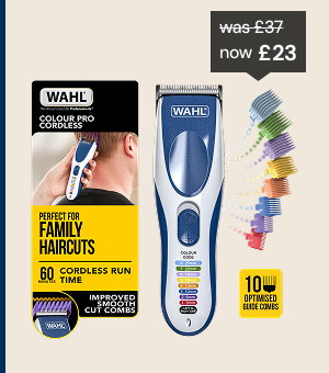 Wahl cordless colour pro was £37 now £23.