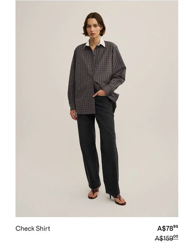 Check Shirt A$78.95