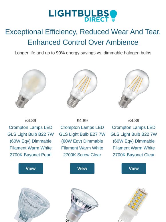 Enhanced ambience control with dimmable LED lighting