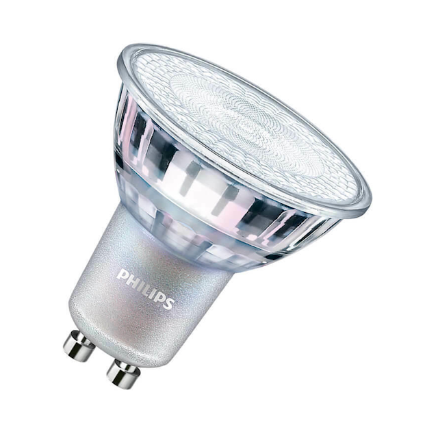 Philips LED DimTone GU10 Bulb 3.7W Dimmable MASTER Value LEDspot Warm White 36°