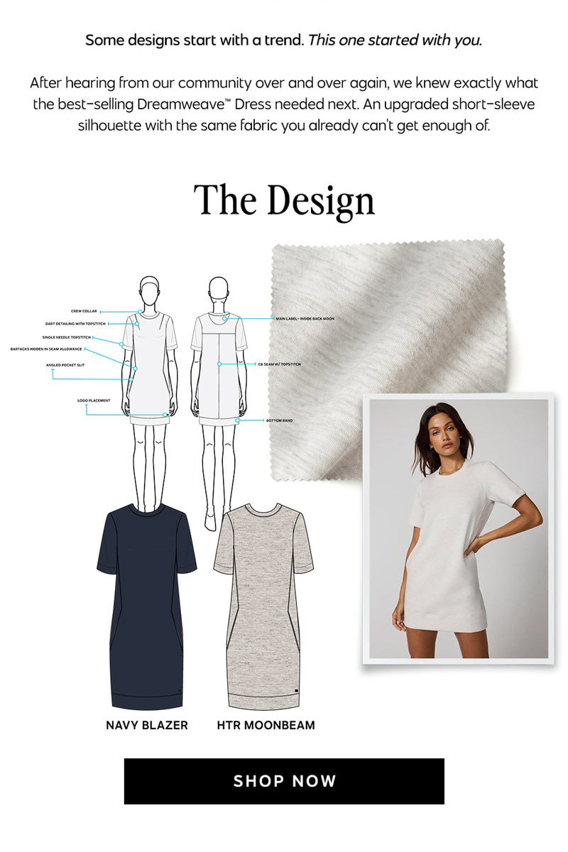 Dreamweave™ Short Sleeve Dress