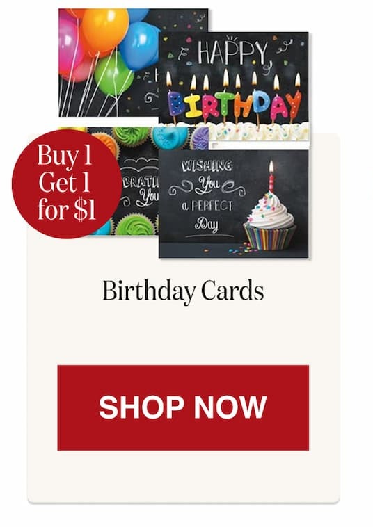Birthday Cards  [Click here to Shop Now]