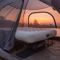 Ivation EZ-Bed Queen Air Mattress with Built In Pump, Self Inflatable