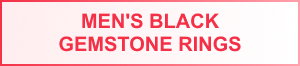 Men's Black Gemstone Rings
