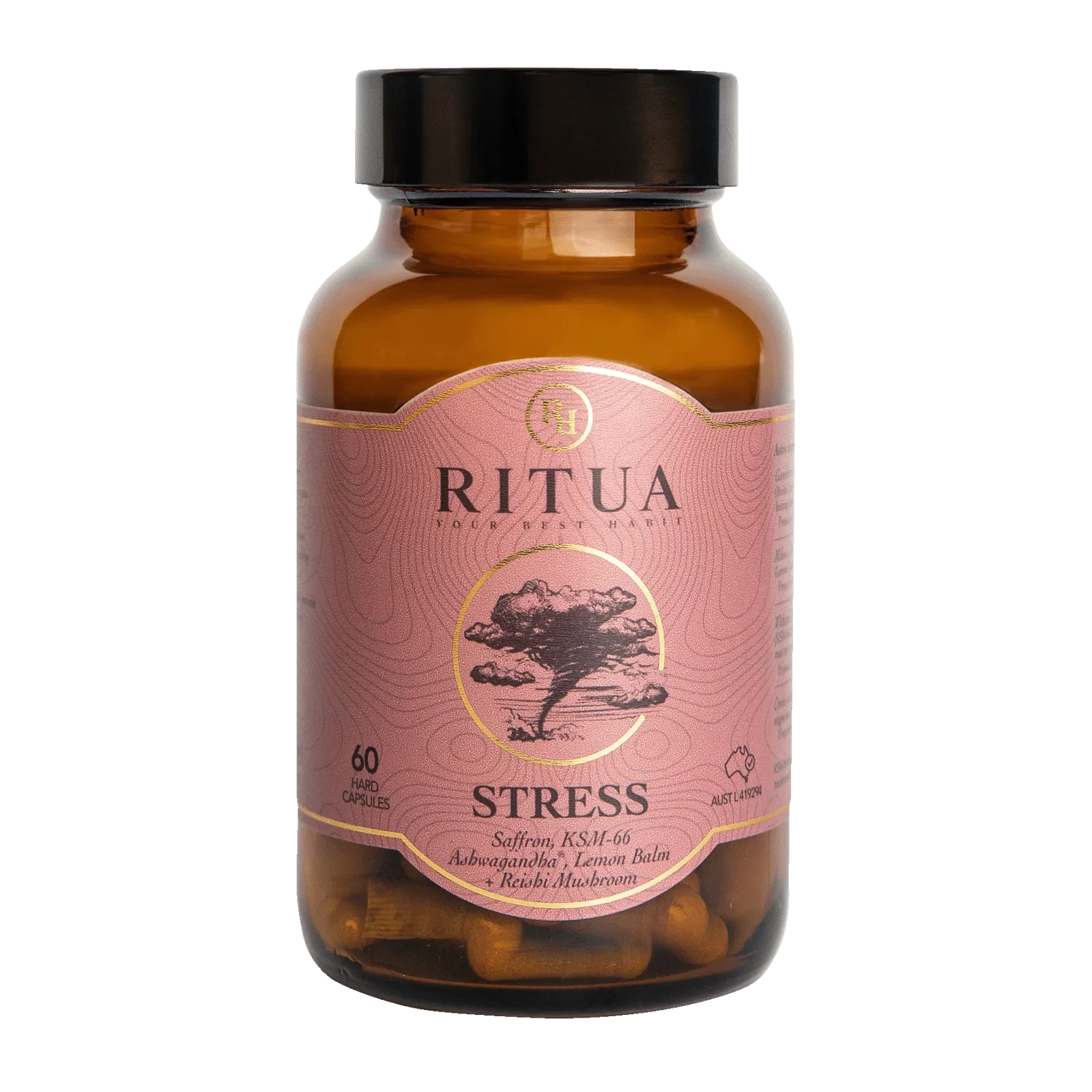 Image of Ritua STRESS Saffron Ashwagandha Reishi