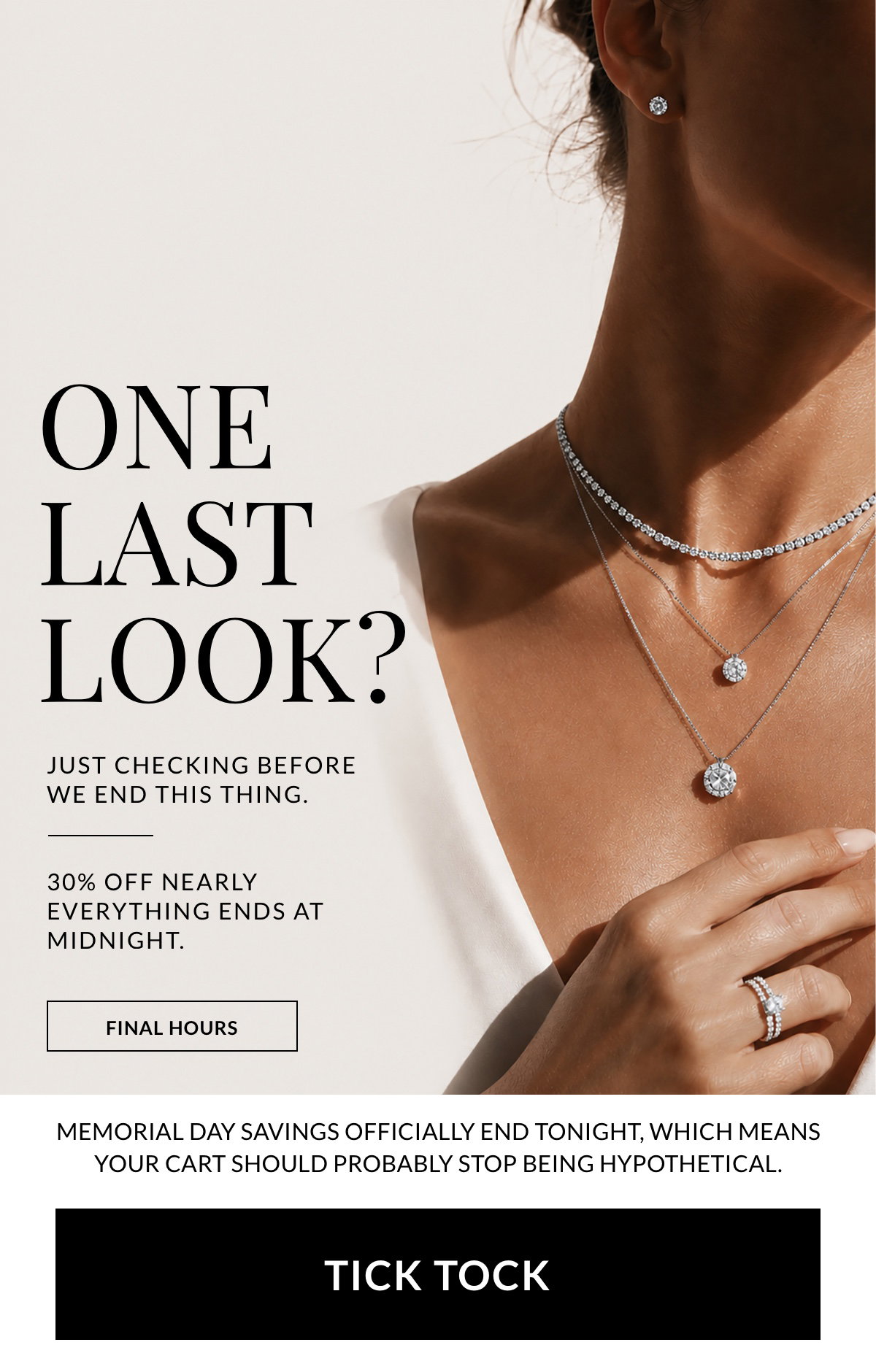 Save 30% on nearly everything, ends tomorrow
