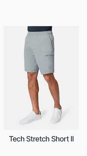 men's tech tech stretch short II