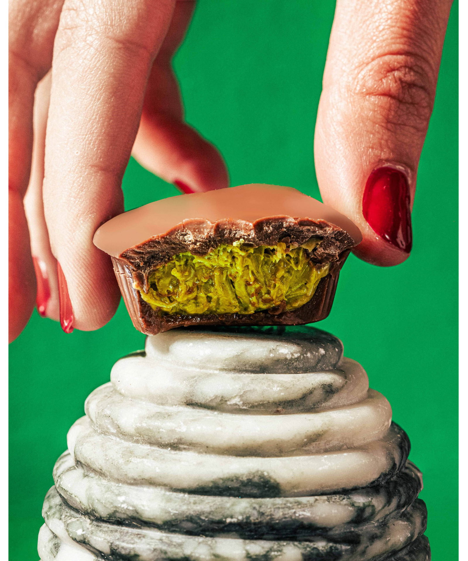 Dubai Chocolate Pistachio Knafeh Cups