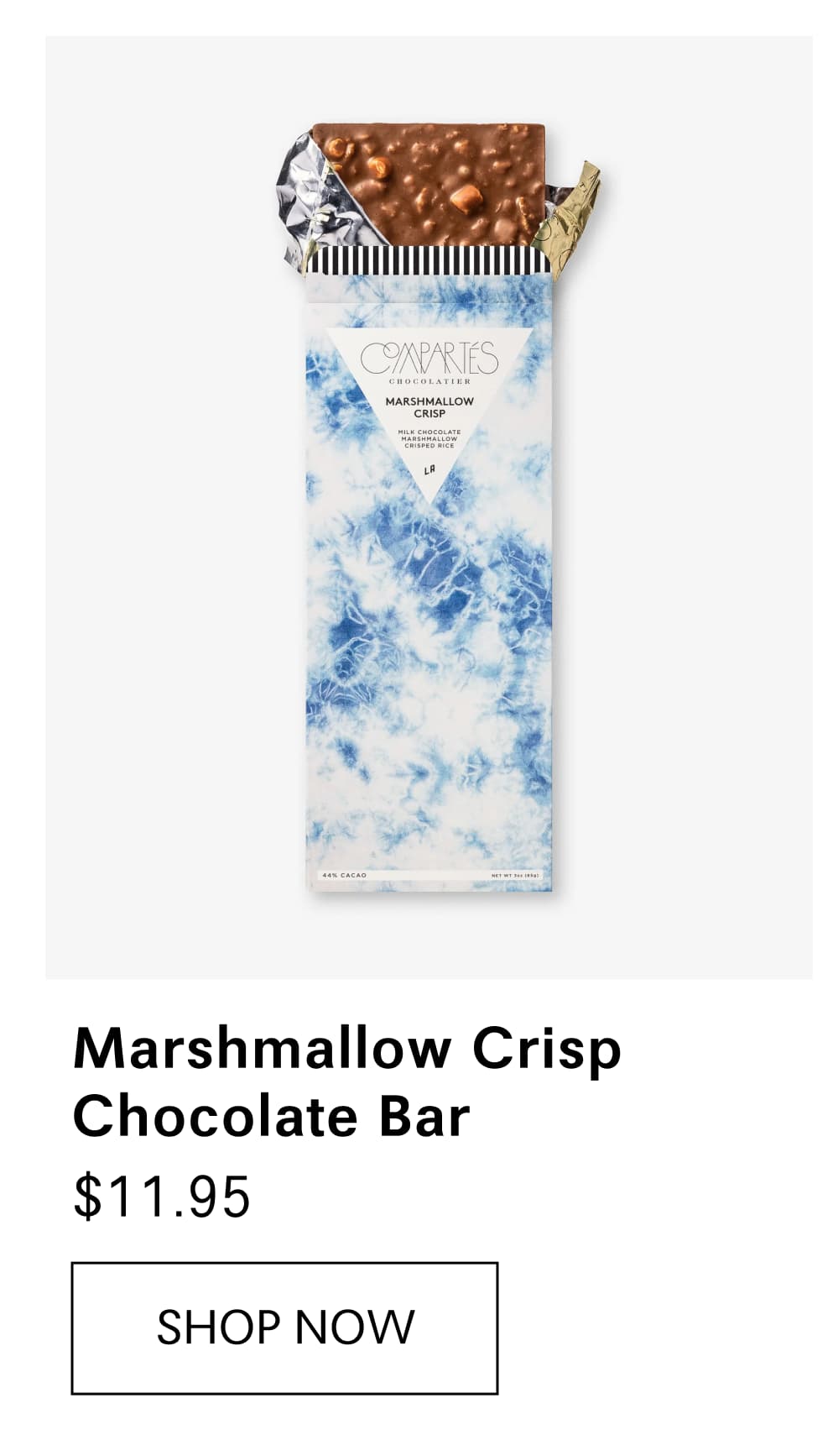 Marshmallow Crisp Chocolate Bar