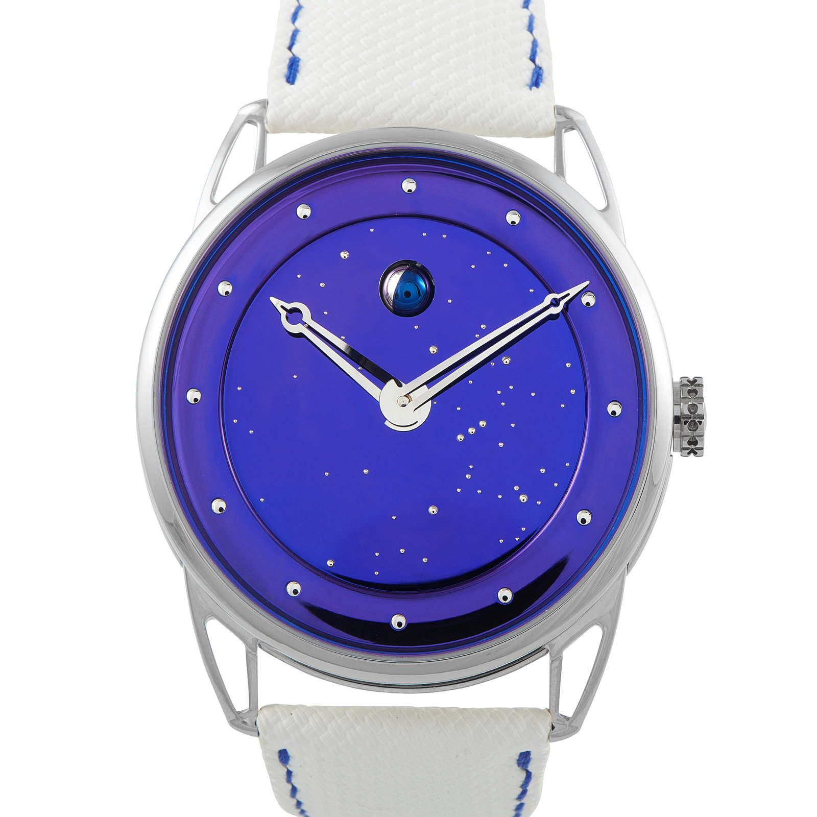 De Bethune DB25 Moonphase Starry Sky White Gold Watch DB25LWS3V2