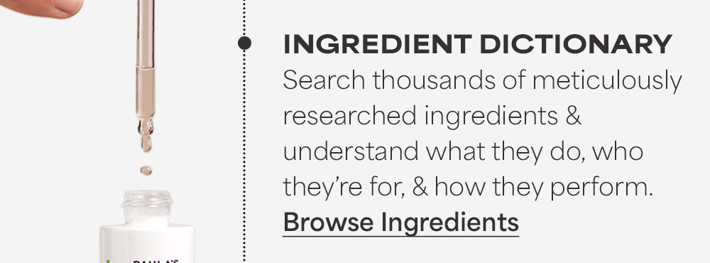 Ingredient Dictionary