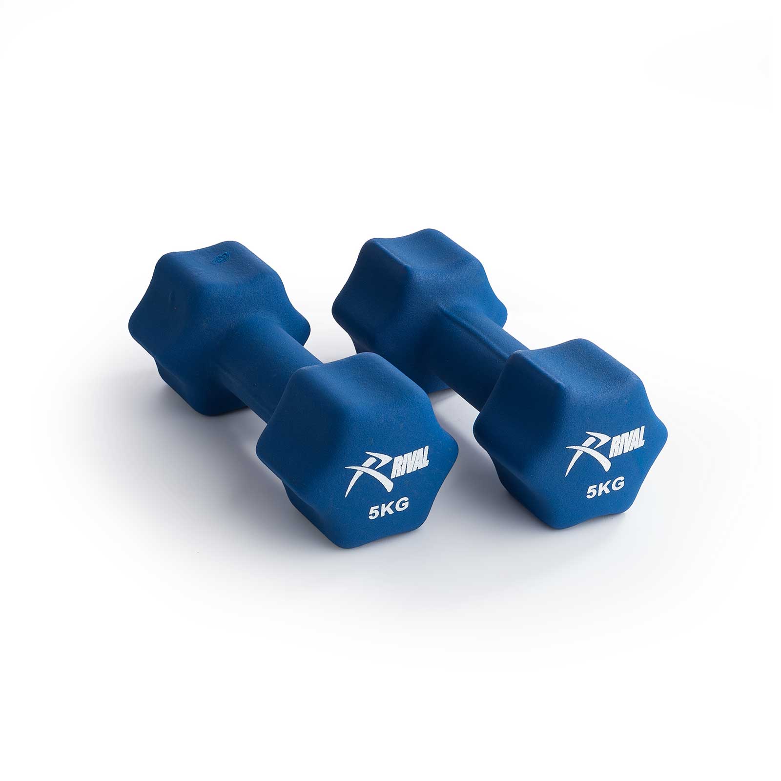 Image of Rival Neoprene Dumbbells - 5kg Pair