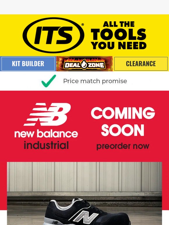 COMING SOON: New Balance Safety Footwear 🔥