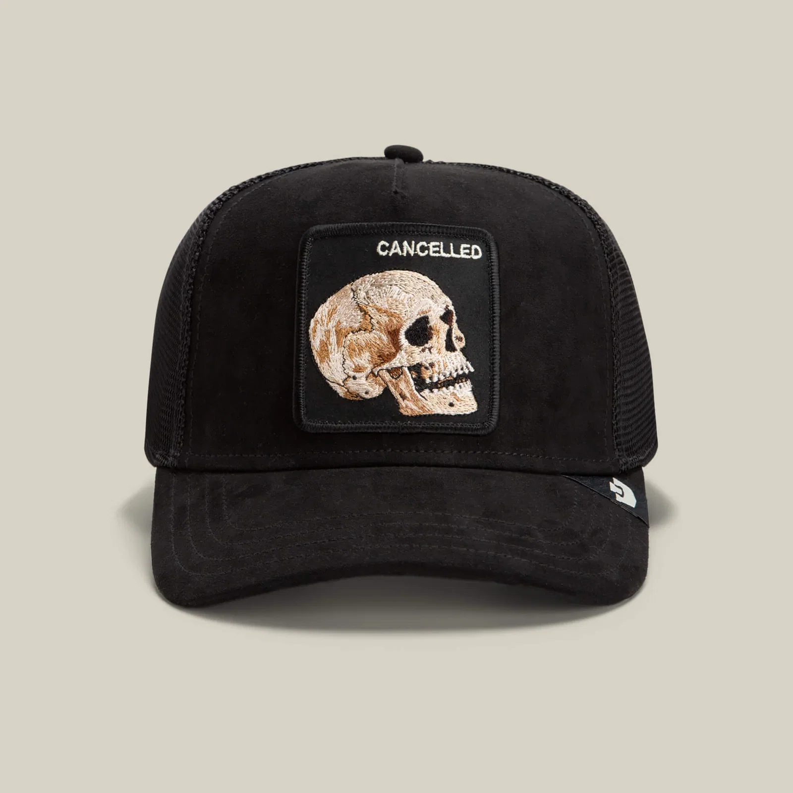 Image of Bold Suede Skull