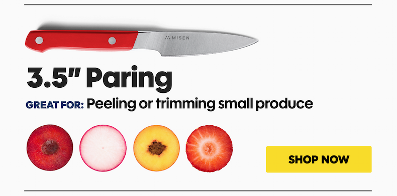 3.5 Pairing | Great for: Peeling or trimming small produce
