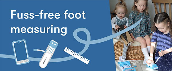 Fuss-free foot measuring