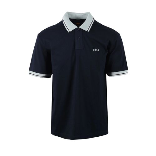 Boss Orange BLOCKS POLO DARK BLUE