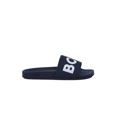 BOSS BLACK ARYEH SLIDER DARK BLUE