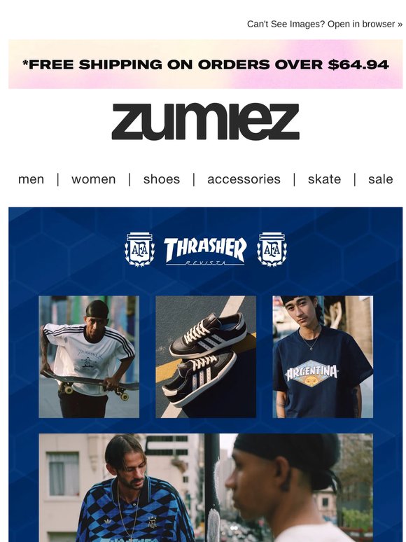 🇦🇷 adidas x Thrasher x AFA | Out Now 👟