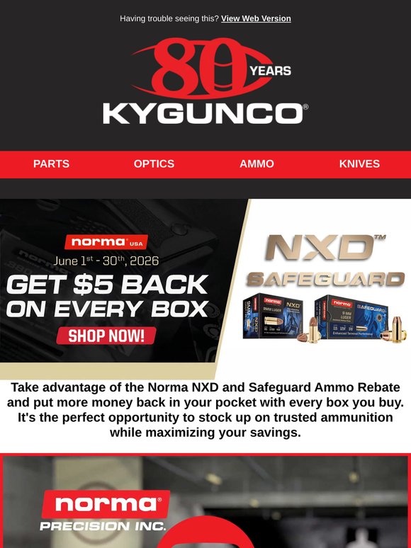 9mm Ammo for $4.49! 🔥 Rebate + KYGUNCO Sale