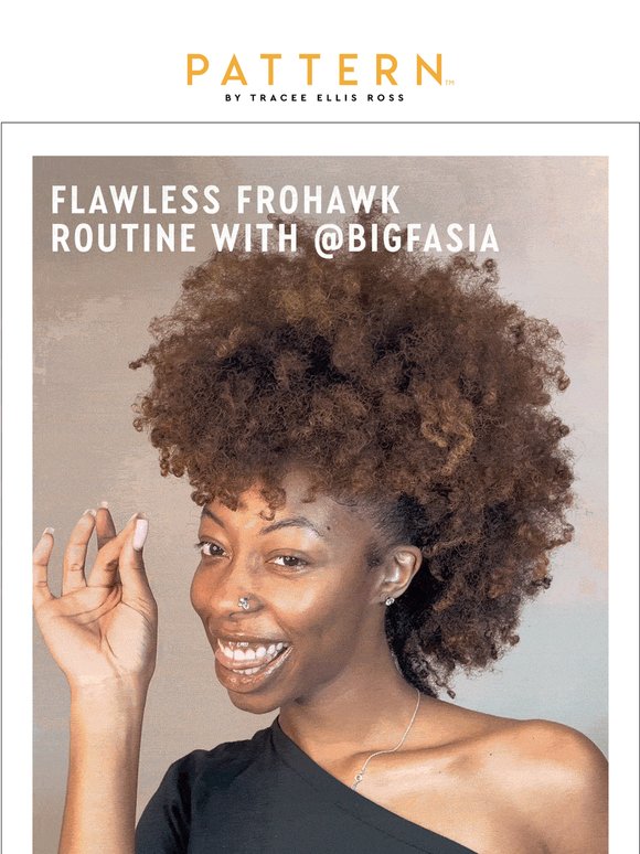 🔥She's Back: The Secret to @Bigfasia’s Frohawk