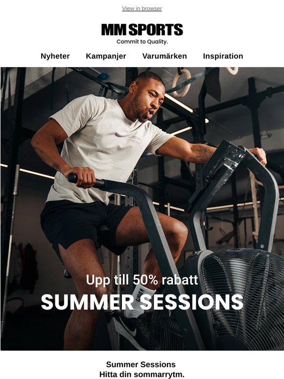 Din sommarträning börjar nu! ☀️