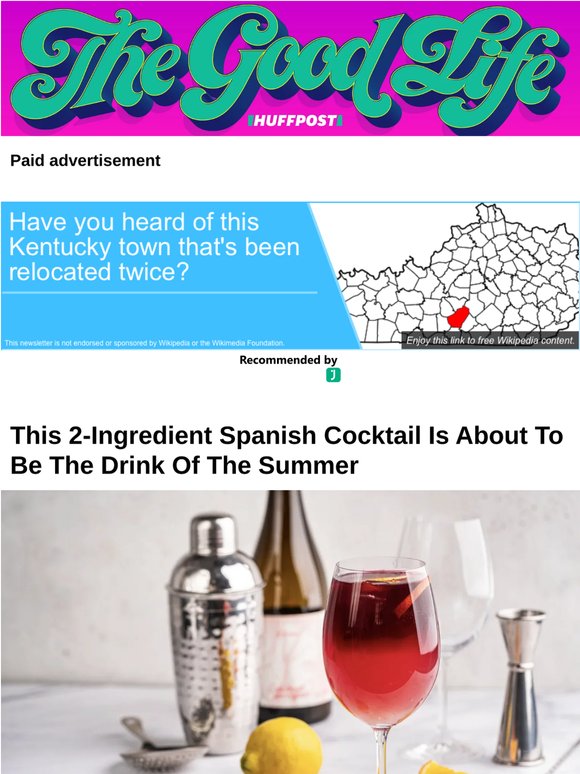 This 2-ingredient Spanish cocktail is about to be the drink of the summer