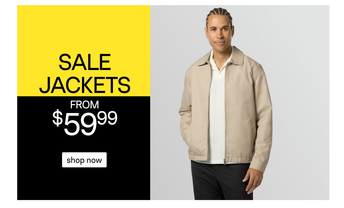 Shop Sale Jackets From $59.99