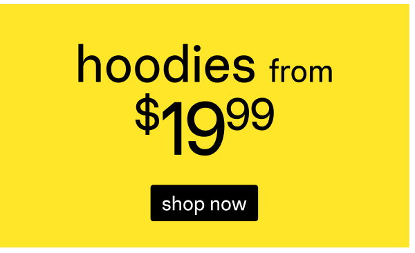 Shop Sale Hoodies From $19.99