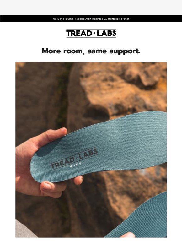 Best fit for wide feet
