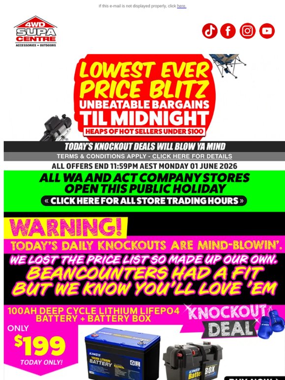 ACT NOW ⏳ Manic Monday Deals Disappear At Midnight 🕛