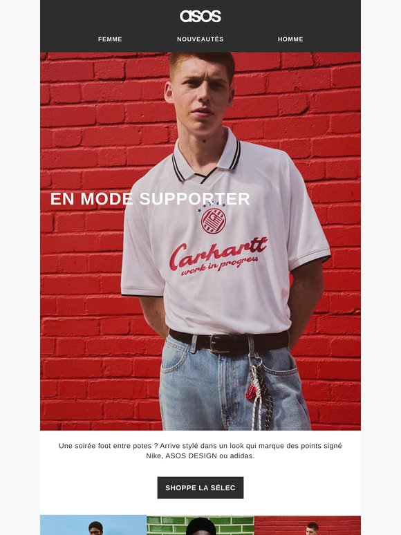 En mode supporter