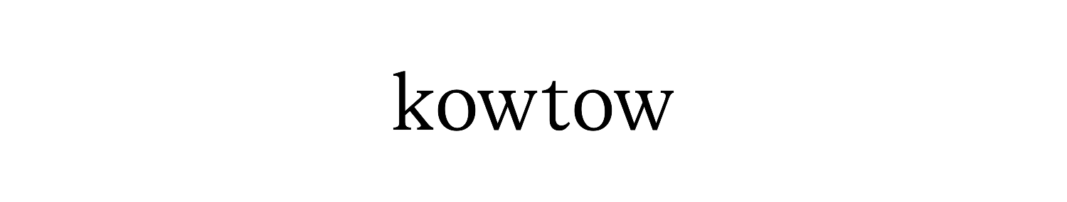 Kowtow logo