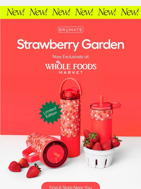 New! Strawberry Garden 🍓