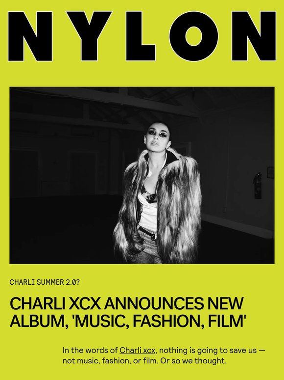 Once Again, It's About To Be A Charli xcx Summer