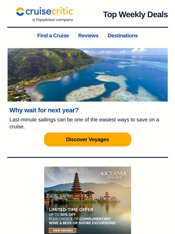 Why wait for next year? 🌅