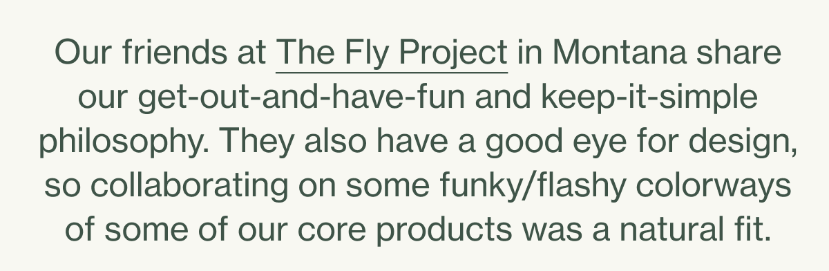 Our friend at the fly project