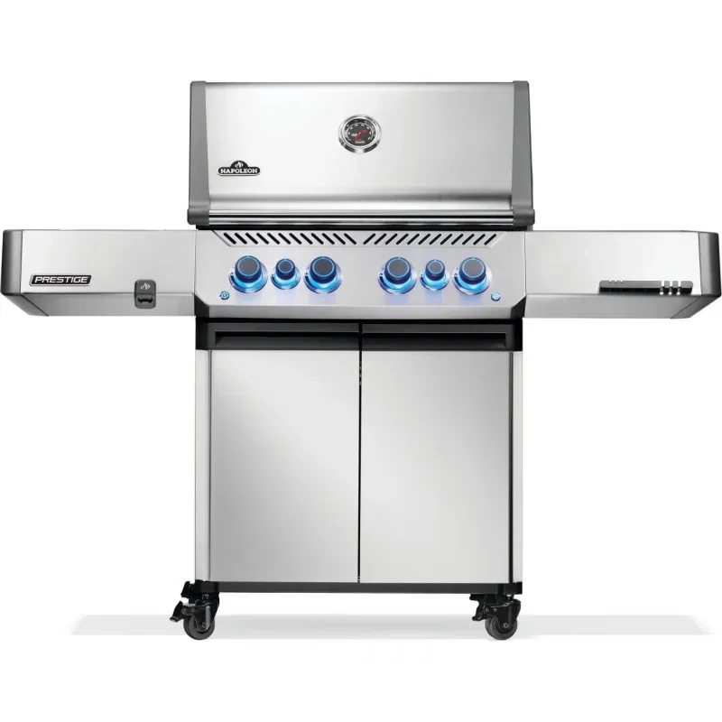 Image of Prestige 500 RSIB Gas Grill with Infrared Side & Rear Burner